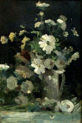 pictură - Băeșu, Aurel; Flori