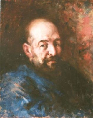 pictură - Bălțatu, Adam; Profesorul Alexandru Slătineanu