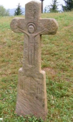Onisim Conta (?); cruce de cimitir
