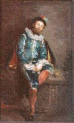 pictură - Grigorescu, Nicolae; Bărbat costumat