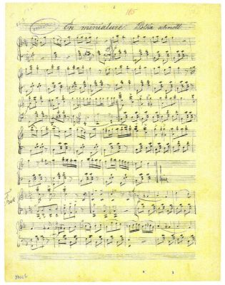 partitură - Porumbescu, Ciprian; En Miniature