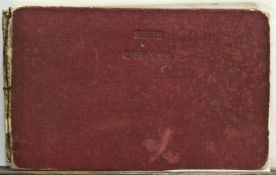 desen - Brâncuși, Constantin; Carnet de schițe (conține 71 de file)