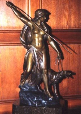 sculptură - Jaeger, Gotthilf; Diana
