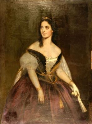 pictură - Aigner, F.M.; Împărătesa Elisabeta