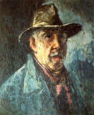 pictură - Petrașcu, Gheorghe; Autoportret