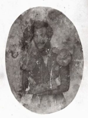 grafică - Negulici, Ion; Portret de ofițer