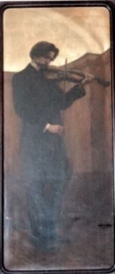 portret; George Enescu