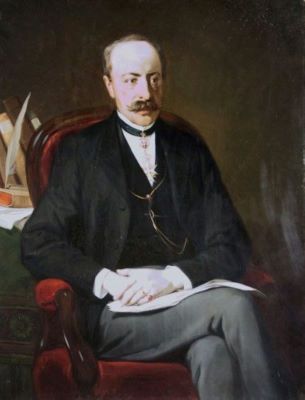 pictură - Dörschlag, Carl; Portret de bărbat