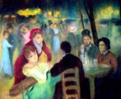 desen - Renoir, Pierre-Auguste; Le Moulin de la Galette