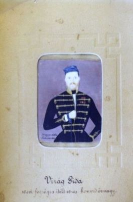 portret - Stager; Maiorul Virágh Gedeon