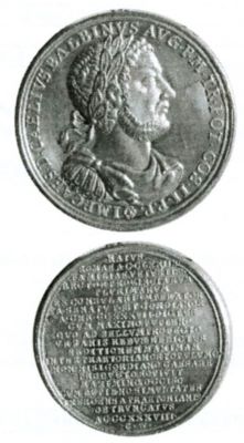 Medalie dedicată împăratului Balbinus