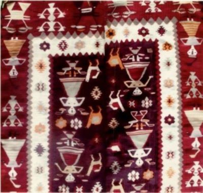 Meșteri din familia Gheorghe; Covor datat 1891