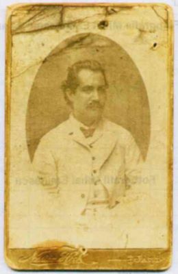 fotografie - Heck, Nestor; Mihai Eminescu la 34 ani
