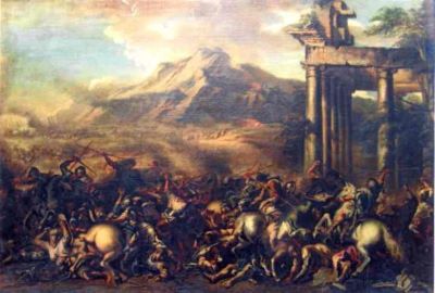 pictură - Aman, Theodor; Bătălia