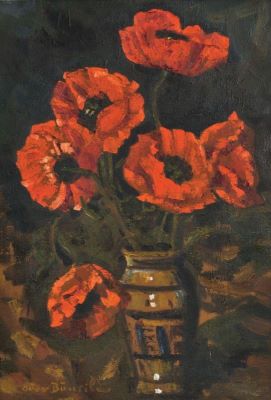 pictură de șevalet - Băncilă, Octav; Maci