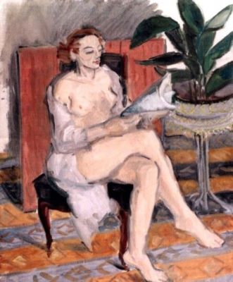 pictură - Pallady, Theodor; Lectură