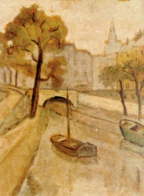 pictură - Pallady, Theodor; Sena