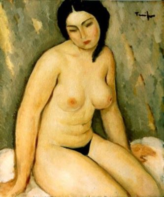 pictură - Tonitza, Nicolae; Nud (Studiu)