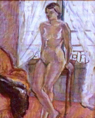pictură - Pallady, Theodor; Nud la fereastră