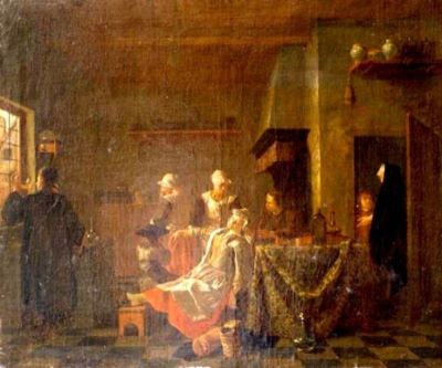 pictură - Goovaierts, Hendrick; Luare de sânge