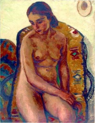 pictură de șevalet - Dimitrescu, Ștefan; Nud