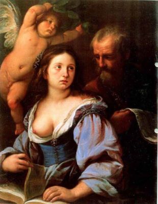 pictură - Nuvolone, Carlo Francesco; Scenă alegorică