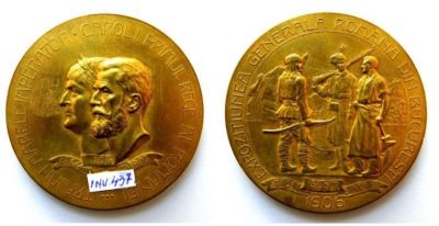 medalie; Expozițiunea Generală Română din București-1906