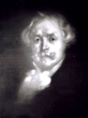litografie - Carrière, Eugène; Edmond de Goncourt