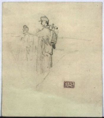 grafică - Grigorescu, Nicolae; Dorobanți
