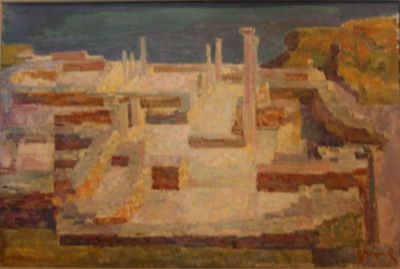 pictură de șevalet - Angheluță, Octav; Histria