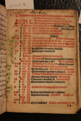 incunabul - Ed. Petrus Arrivabenus; Missale Romanum