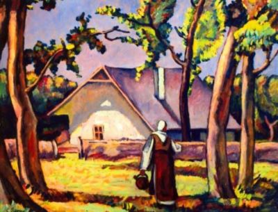 pictură - Ressu, Camil; Compoziție