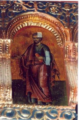 icoană - Preda și Marin; Apostolul Iacov