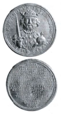 Medalie dedicată împăratului Otto III