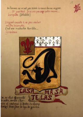 grafică - Beller, Lucia; Blazon stilizat
