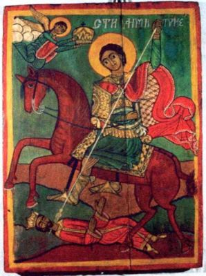 icoană; Sfântul Dimitrie