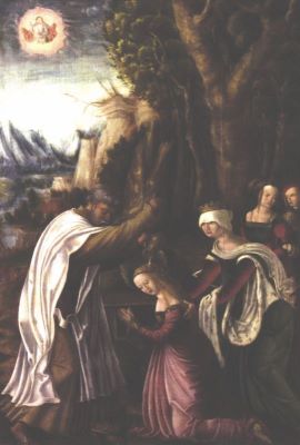 pictură de șevalet; Botezul sfintei Ecaterina
