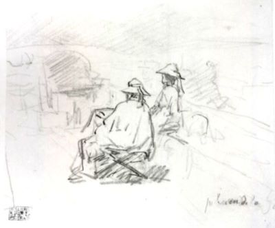 grafică - Grigorescu, Nicolae; Schiță