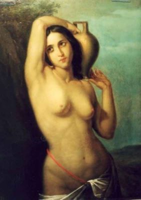 pictură - Tattarescu, Gheorghe; Nud