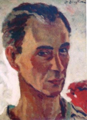 pictură - Dumitrescu, Ștefan; Autoportret
