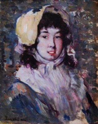 pictură - Luchian, Ștefan; Portret de fetiță