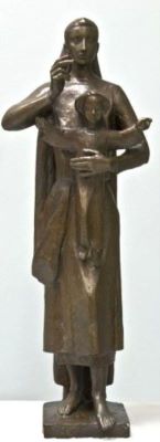 sculptură decorativă - Gheorghe, Anghel; Maternitate