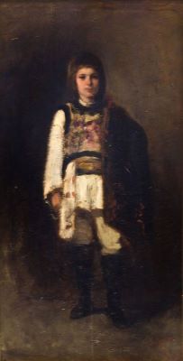 pictură de șevalet - Grigorescu, Nicolae; Alexandru Davila - copil