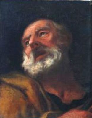 pictură - Vechia, Pietro della; Apostolul Petru