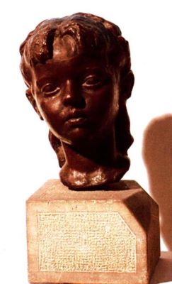 sculptură - Anghel, Gheorghe; Cap de fetiță