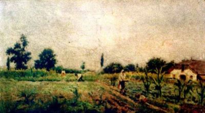 pictură de șevalet - Aman, Theodor; Peisaj