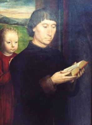 pictură - Memling, Hans; Portret de donator