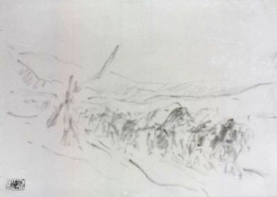 grafică - Grigorescu, Nicolae; Care cu boi