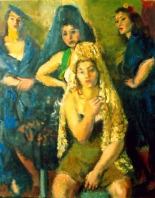 pictură - Iser, Iosif; Spaniole