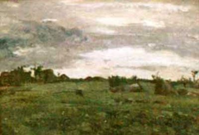 pictură - Andreescu, Ion; Fâneață